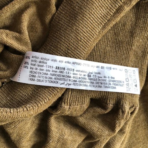 ZARA Drop-shouldered Puff-sleeved Cardigan🐪 - Picture 5 of 8